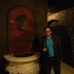 Tasting in the cellars of Remoissenet