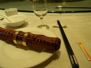 Quality chopsticks and toothpicks for post dinner