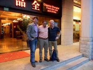 With Stuart George and Daniel Binet