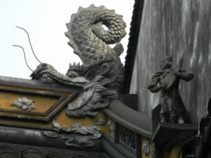 roof detail temple