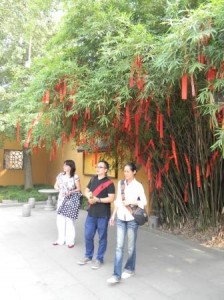 wishes made before the temple