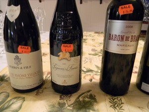 A pair of heady southern Rhones and the second wine of Brane Cantenac