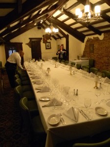 Setting the table