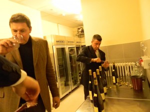 Tasting first with Olivier Humbrecht