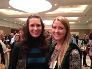 With Jennifer Legge of Calvert Woodley (left) and Stacey Orozco of Balzac Communications